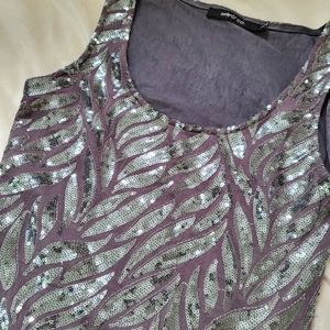 Silver/Grey sequin dress
